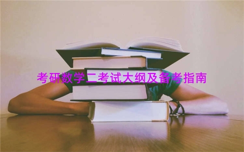 考研数学二考试大纲及备考指南
