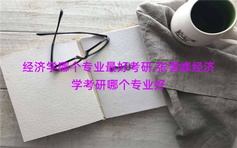 经济学哪个专业最好考研,张雪峰经济学考研哪个专业好
